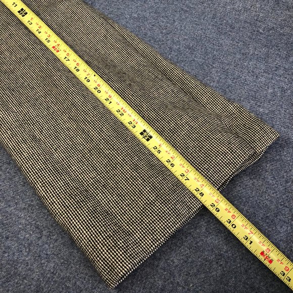 Vintage Stephan Douglas Wool Polyester Bland Skirt Suit w Lime Green Shirt - Picture 10 of 11